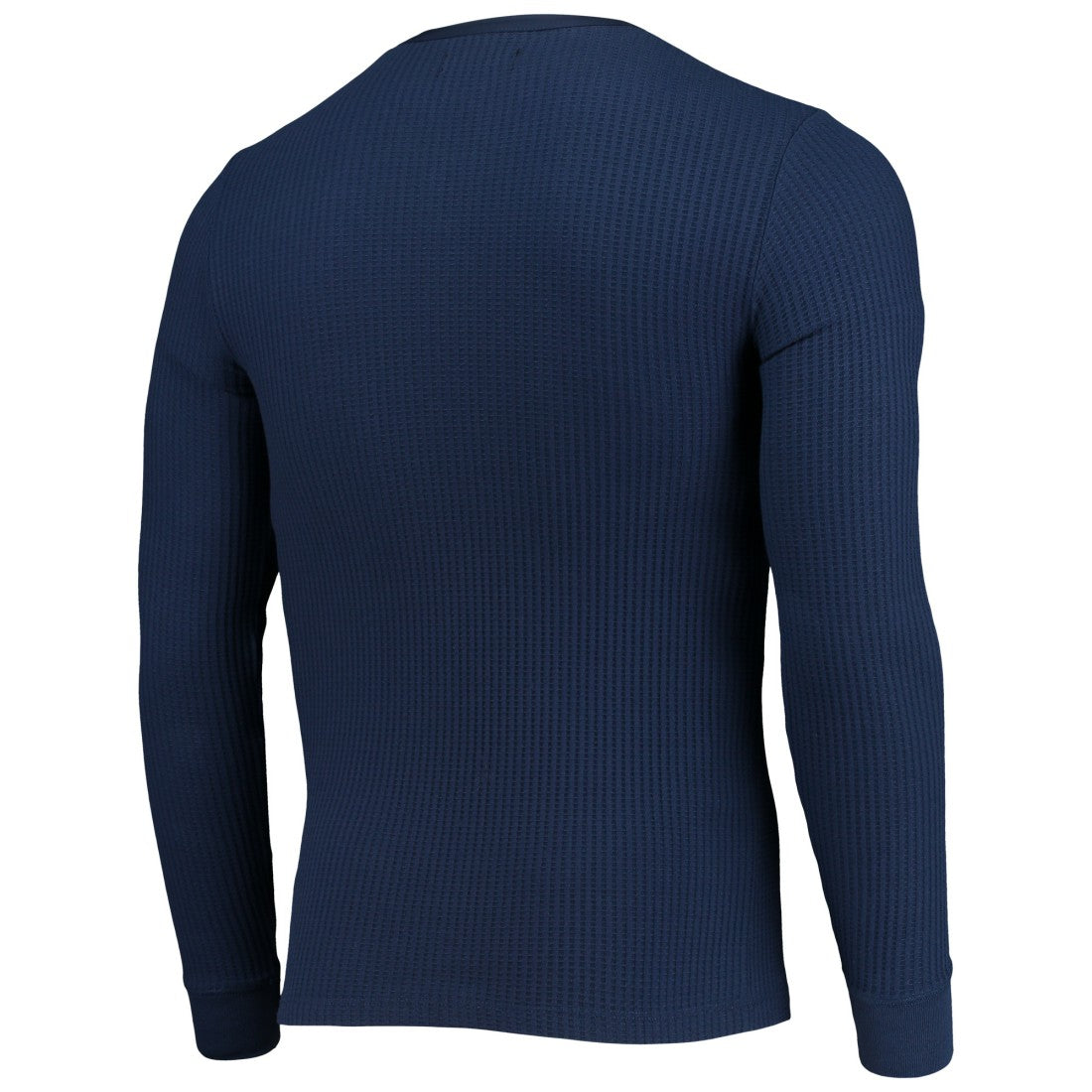 Tennessee Titans Junk Food Thermal Henley Long Sleeve T-Shirt - Navy cheap