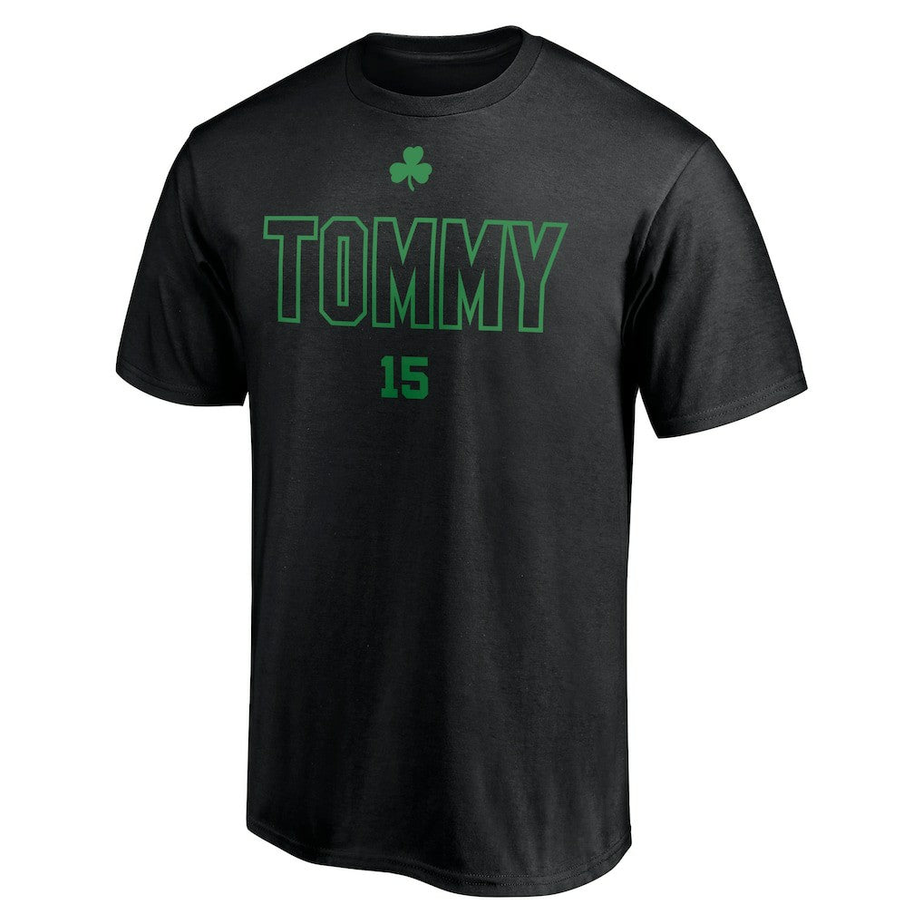 Tom Heinsohn Boston Celtics T-Shirt - Black shop