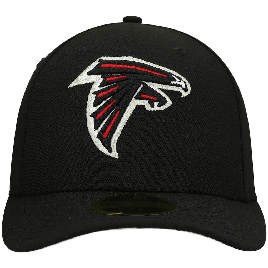 Atlanta Falcons New Era Omaha Low Profile 59FIFTY Fitted Hat - Black sale