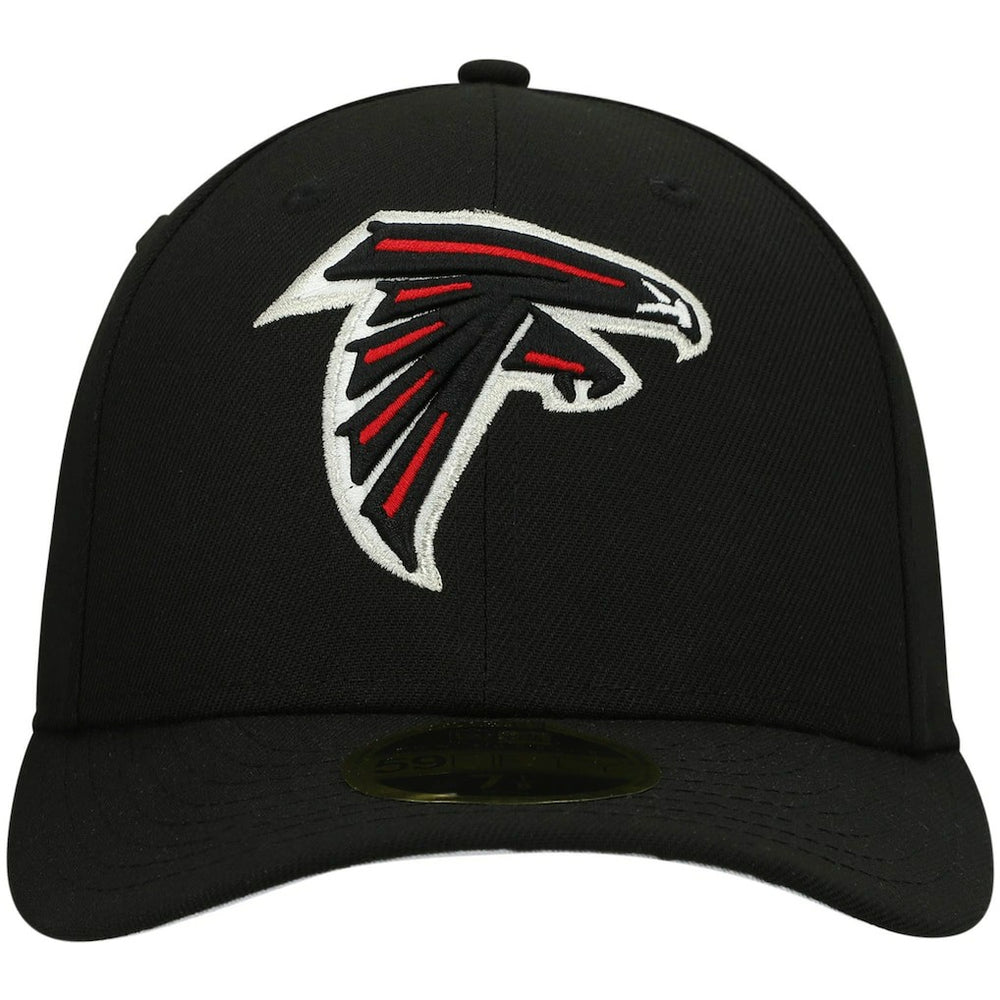 Atlanta Falcons New Era Omaha Low Profile 59FIFTY Fitted Hat - Black sale