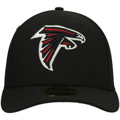 Atlanta Falcons New Era Omaha Low Profile 59FIFTY Fitted Hat - Black sale