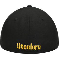 Pittsburgh Steelers New Era Omaha Low Profile 59FIFTY Fitted Hat - Black cheap
