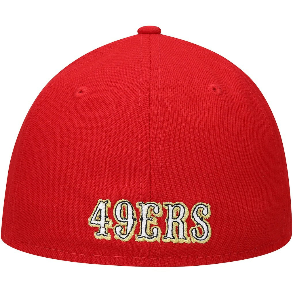 San Francisco 49ers New Era Omaha Low Profile 59FIFTY Fitted Hat - Scarlet for sale