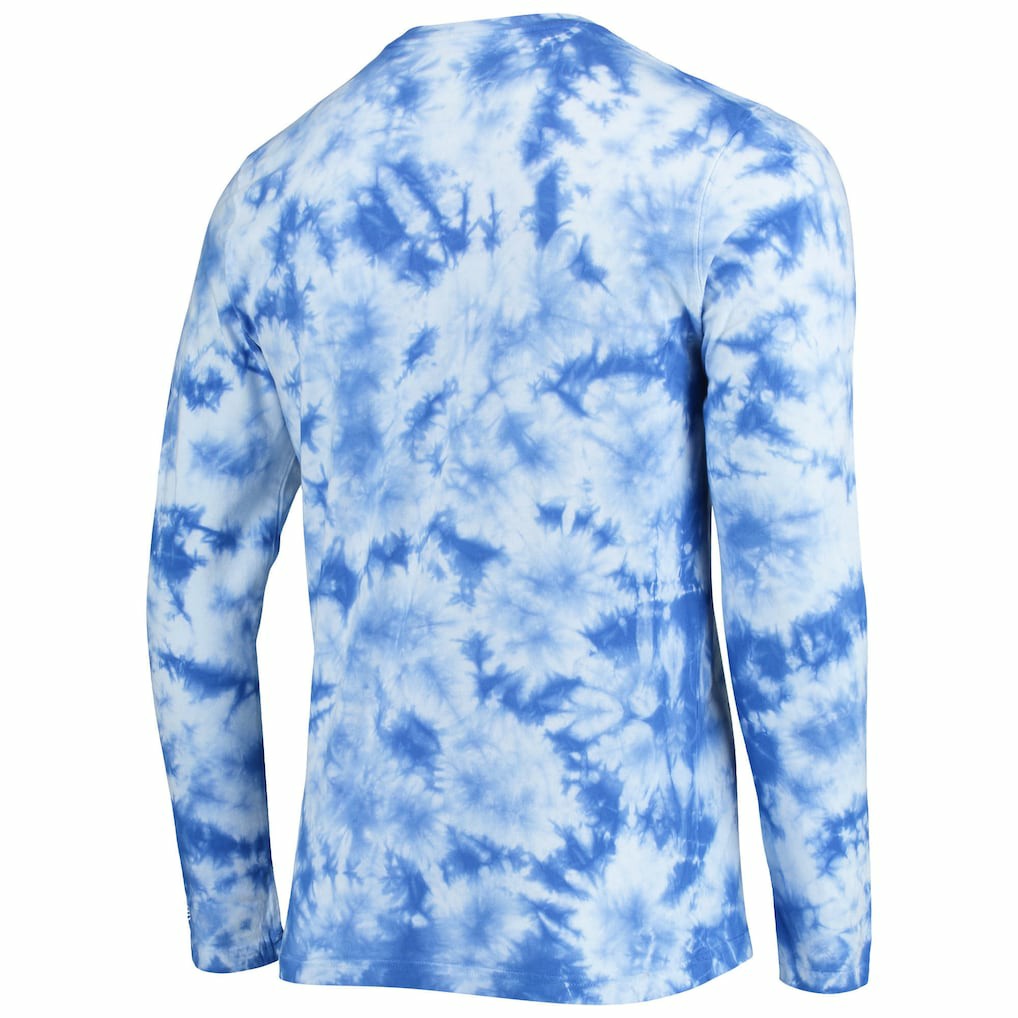Los Angeles Rams New Era Tie-Dye Long Sleeve T-Shirt - Royal sale