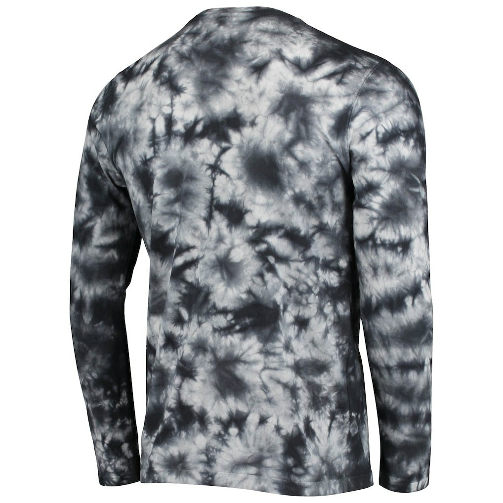Las Vegas Raiders New Era Tie-Dye Long Sleeve T-Shirt - Black sale
