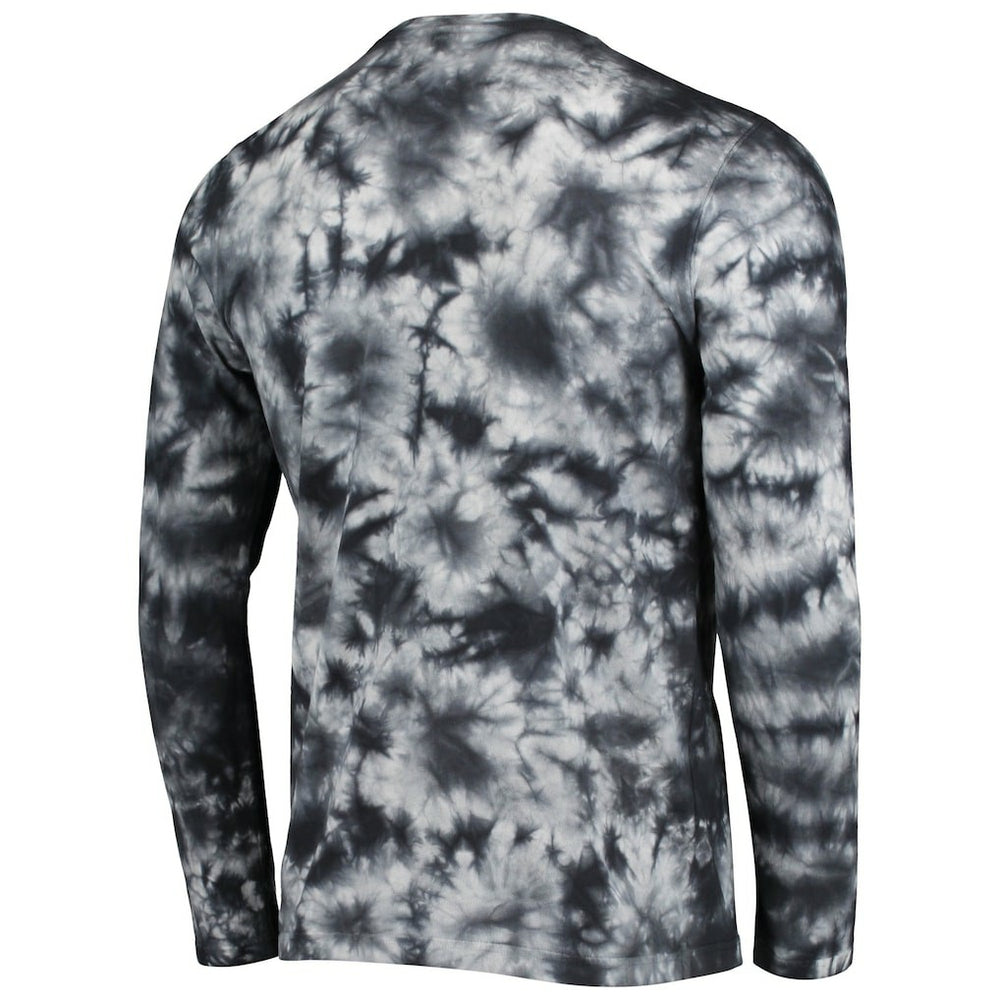 Las Vegas Raiders New Era Tie-Dye Long Sleeve T-Shirt - Black sale