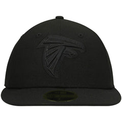 Atlanta Falcons New Era Black on Black Low Profile 59FIFTY II Fitted Hat - Black online