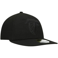 Atlanta Falcons New Era Black on Black Low Profile 59FIFTY II Fitted Hat - Black online