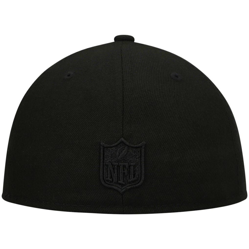 Atlanta Falcons New Era Black on Black Low Profile 59FIFTY II Fitted Hat - Black online