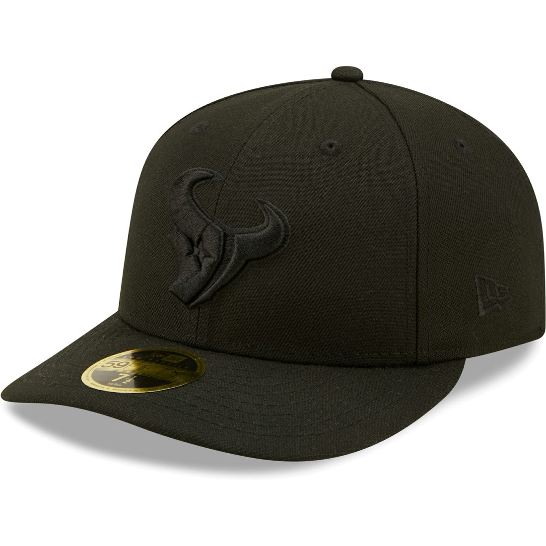 Houston Texans New Era Black on Black Low Profile 59FIFTY II Fitted Hat - Black online