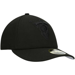 Tennessee Titans New Era Alternate Logo Black on Black Low Profile 59FIFTY II Fitted Hat - Black outlet
