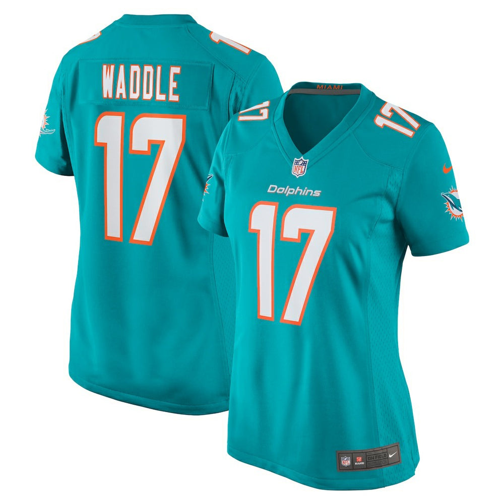 Jaylen Waddle Miami Dolphins Women's Game Player Jersey - Aqua | Nike sale
