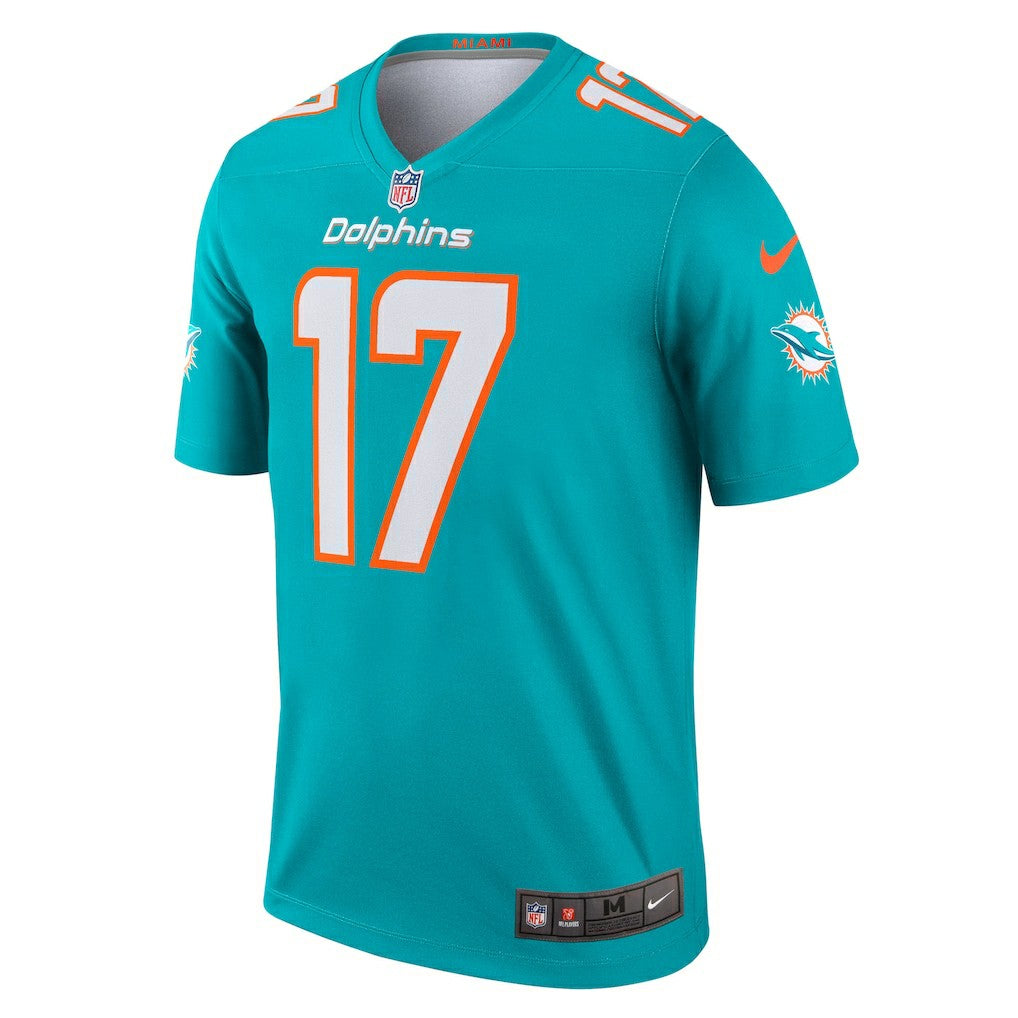 Jaylen Waddle Miami Dolphins Legend Player Performance Top - Aqua | Nike for sale