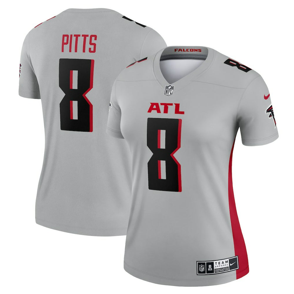 Kyle Pitts Sr. Atlanta Falcons Women's Inverted Legend Player Performance Top - Gray | Nike for sale