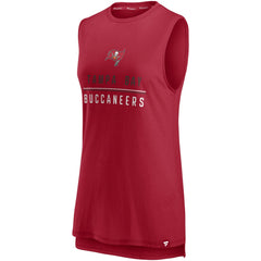 Tampa Bay Buccaneers Women's True Contender Tank Top - Red discount