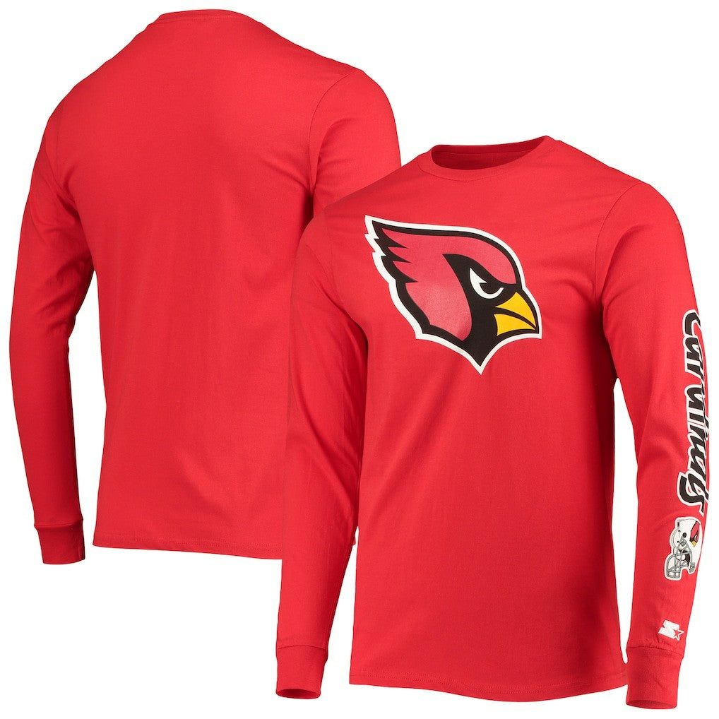Arizona Cardinals Starter Halftime Long Sleeve T-Shirt - Cardinal discount