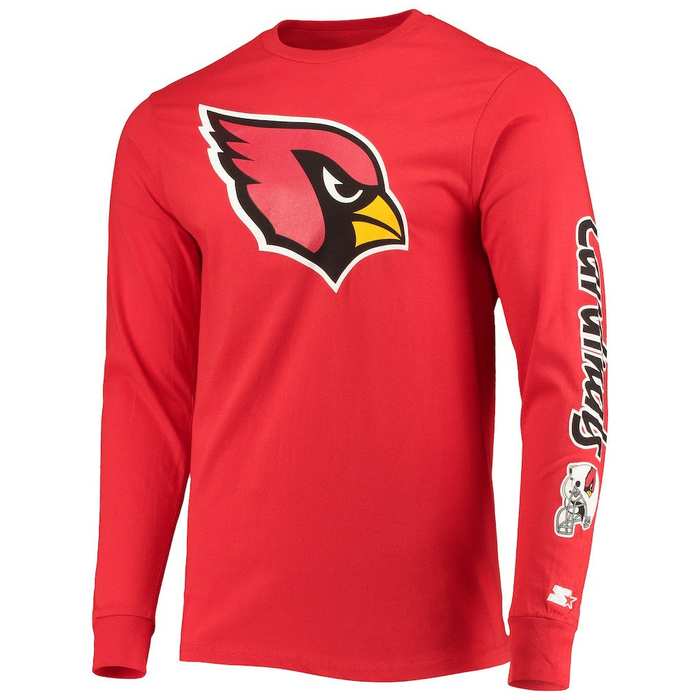 Arizona Cardinals Starter Halftime Long Sleeve T-Shirt - Cardinal discount