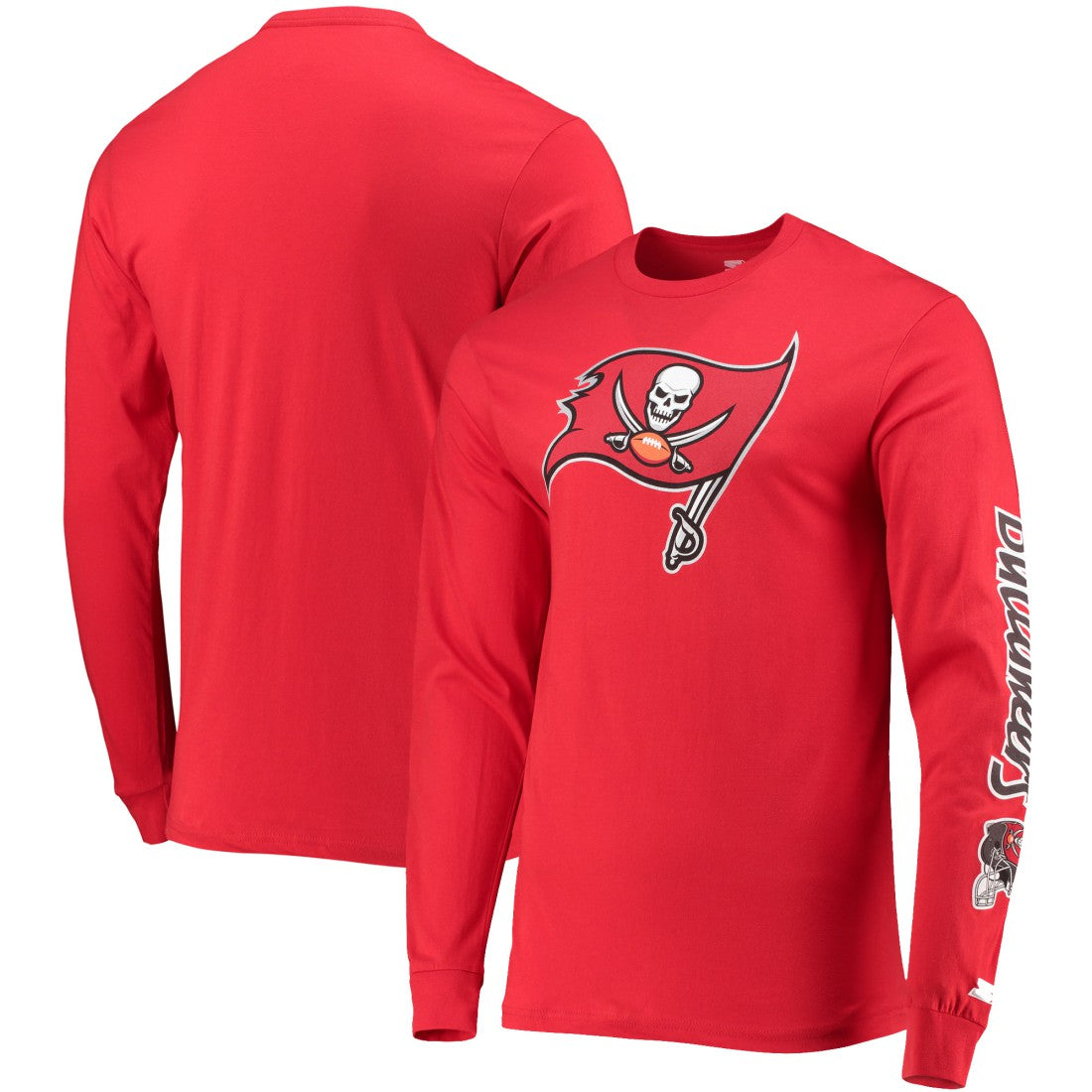Tampa Bay Buccaneers Starter Halftime Long Sleeve T-Shirt - Red cheap