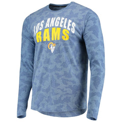 Los Angeles Rams MSX by Michael Strahan Camo Performance Long Sleeve T-Shirt - Royal discount