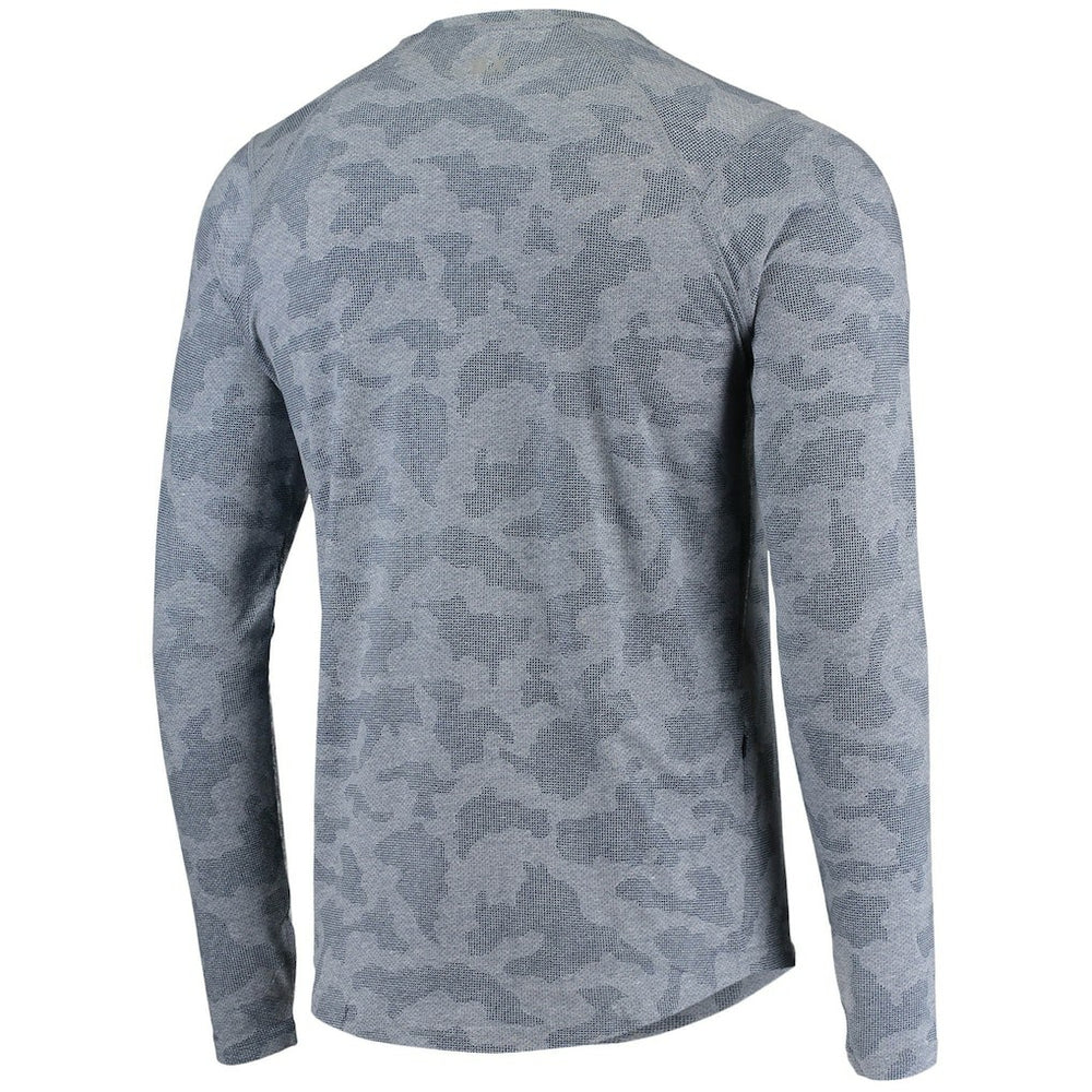 New England Patriots MSX by Michael Strahan Camo Performance Long Sleeve T-Shirt - Navy for sale