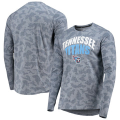 Tennessee Titans MSX by Michael Strahan Camo Long Sleeve T-Shirt - Navy cheap