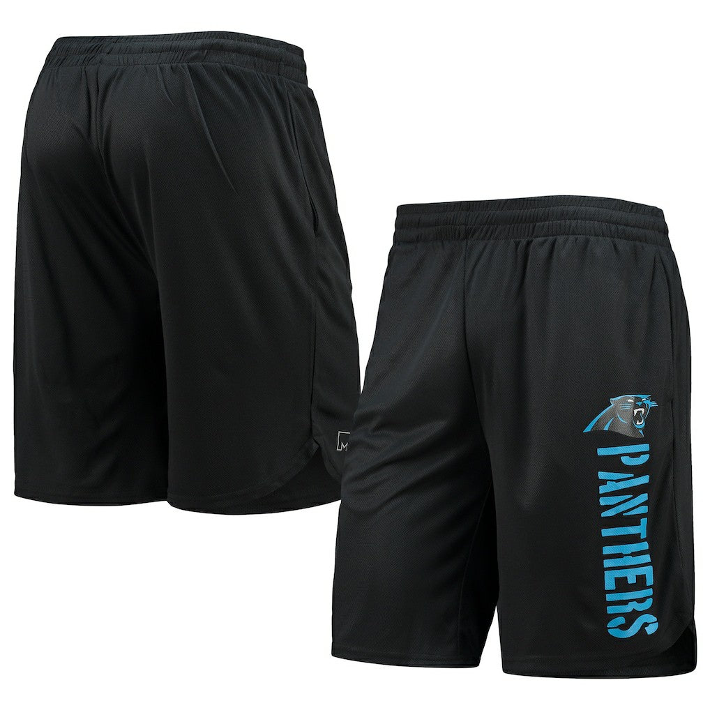 Carolina Panthers MSX by Michael Strahan Training Shorts - Black cheap