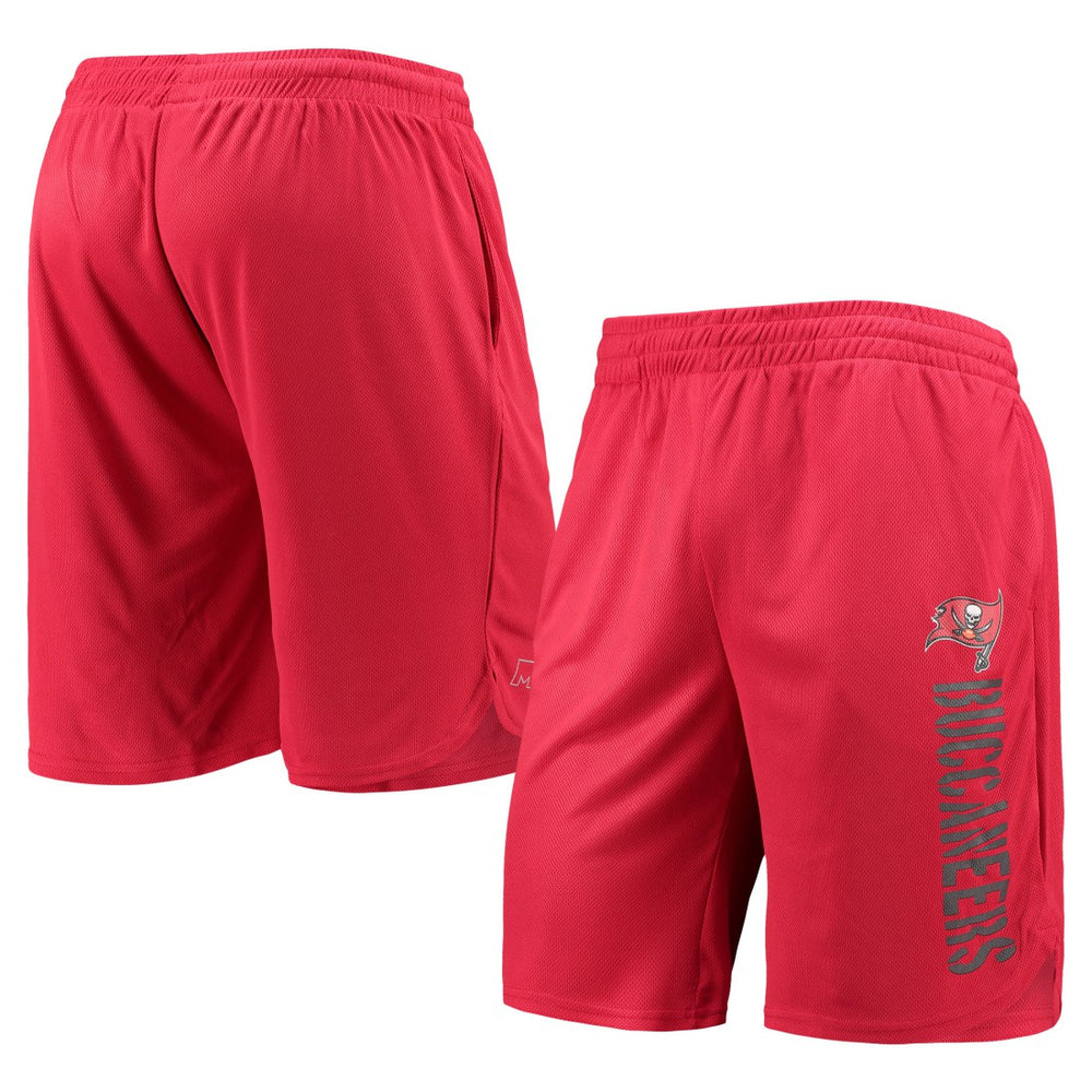 Tampa Bay Buccaneers MSX by Michael Strahan Training Shorts - Red on sale