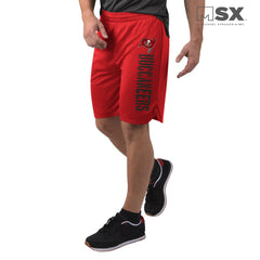 Tampa Bay Buccaneers MSX by Michael Strahan Training Shorts - Red on sale