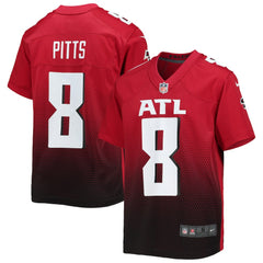 Kyle Pitts Sr. Atlanta Falcons Youth Game Jersey - Red | Nike for sale