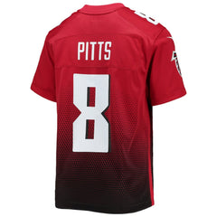 Kyle Pitts Sr. Atlanta Falcons Youth Game Jersey - Red | Nike for sale