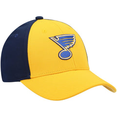 St. Louis Blues adidas Team Adjustable Hat Gold/Navy