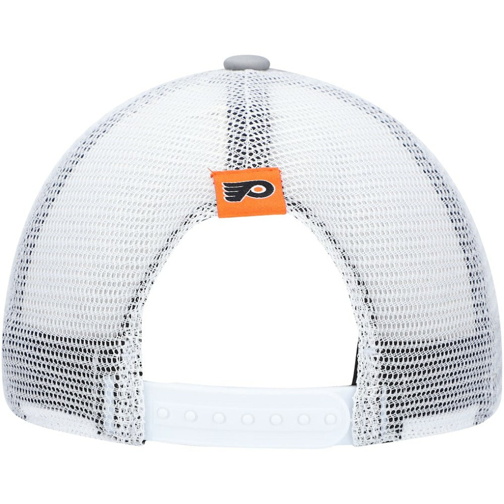 Philadelphia Flyers adidas Women's Foam Trucker Snapback Hat Gray/White