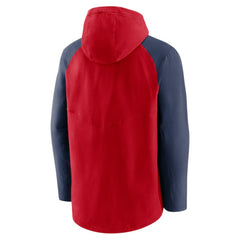 Boston Red Sox Authentic Collection Performance Raglan Full-Zip Hoodie - Red/Navy | Nike