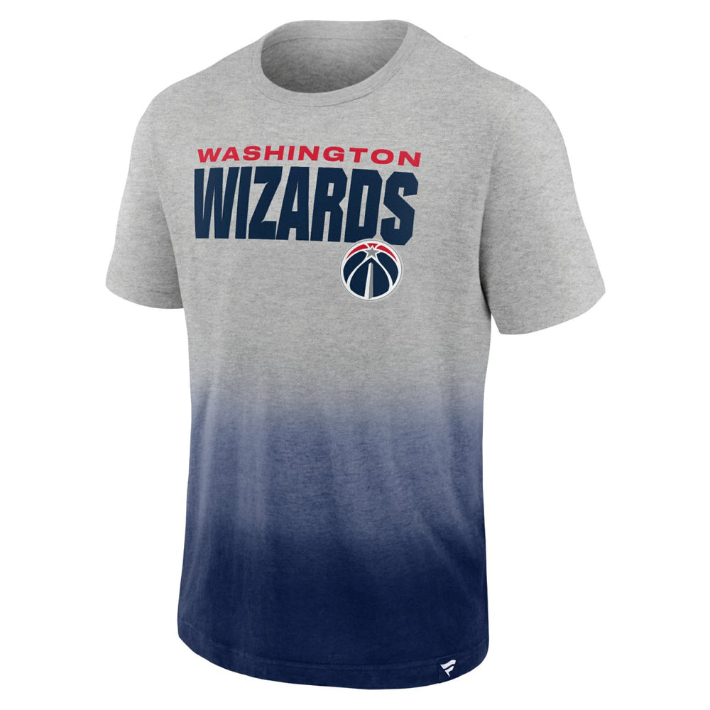 Washington Wizards Board Crasher Dip-Dye T-Shirt - Heathered Gray/Navy | Fanatics sale