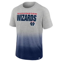 Washington Wizards Board Crasher Dip-Dye T-Shirt - Heathered Gray/Navy | Fanatics sale