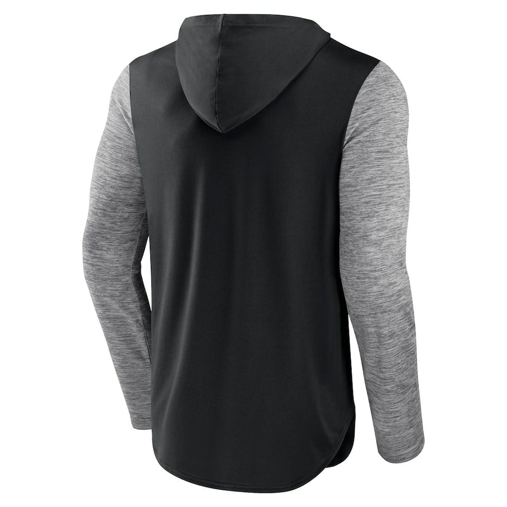 Brooklyn Nets Deep Rotation Performance Pullover Hoodie - Black/Heathered Charcoal | Fanatics sale