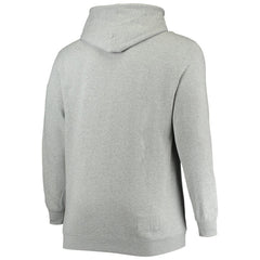 Chicago Bulls Hardwood Classics Big & Tall Throwback Pullover Hoodie sale - Heathered Gray | Mitchell & Ness cheap