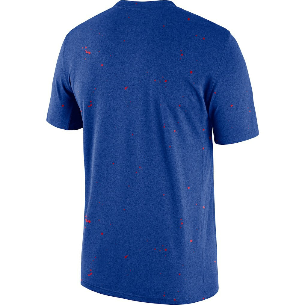 Philadelphia 76ers Courtside Splatter T-Shirt - Royal | Nike online