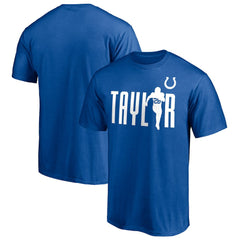 Jonathan Taylor Indianapolis Colts Checkdown T-Shirt - Royal cheap