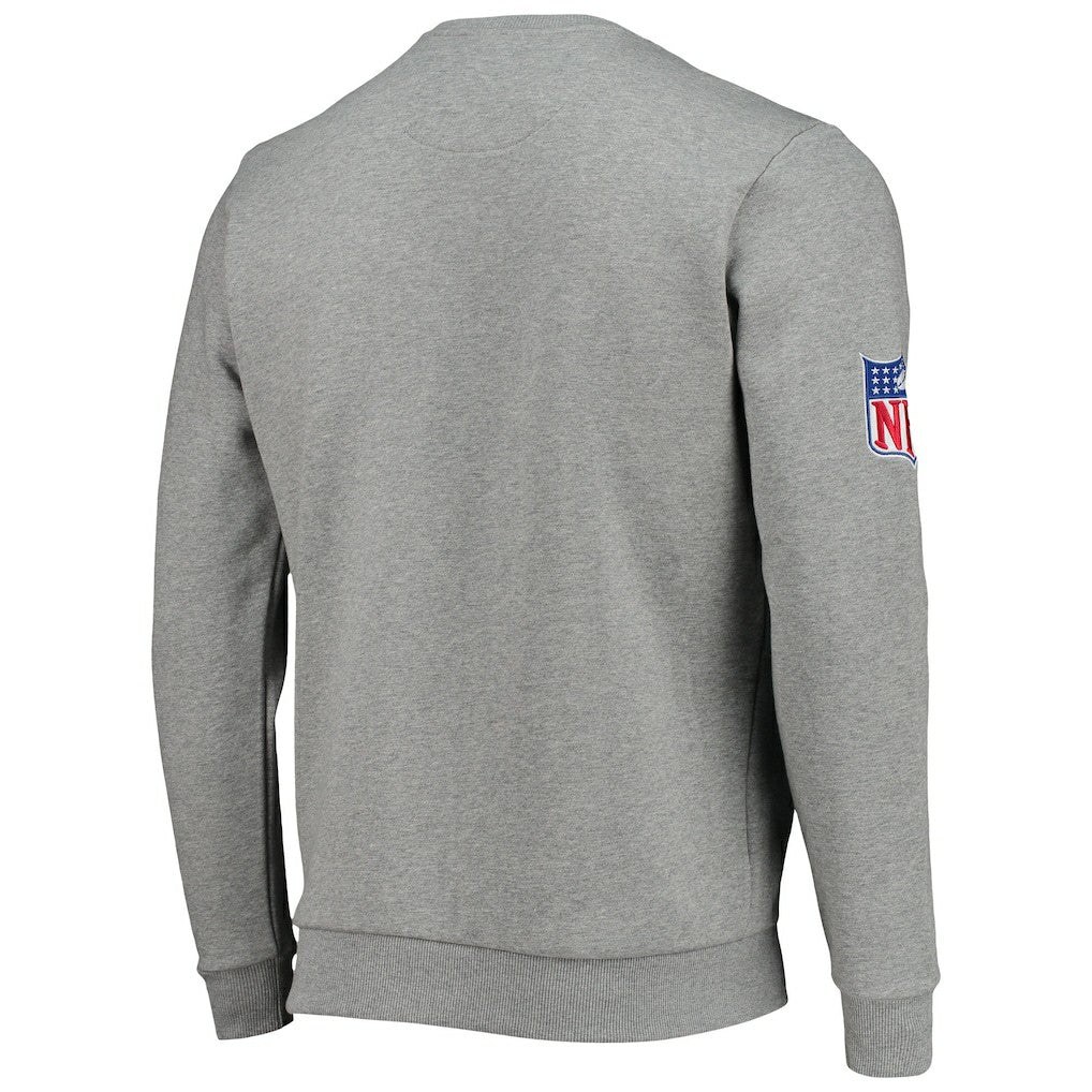 New Orleans Saints Starter Locker Room Throwback End Zone Pullover Sweatshirt - Gray discount