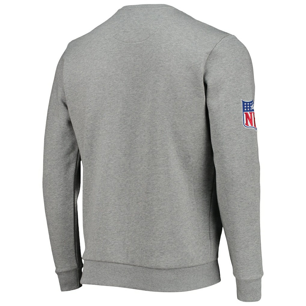 New Orleans Saints Starter Locker Room Throwback End Zone Pullover Sweatshirt - Gray discount