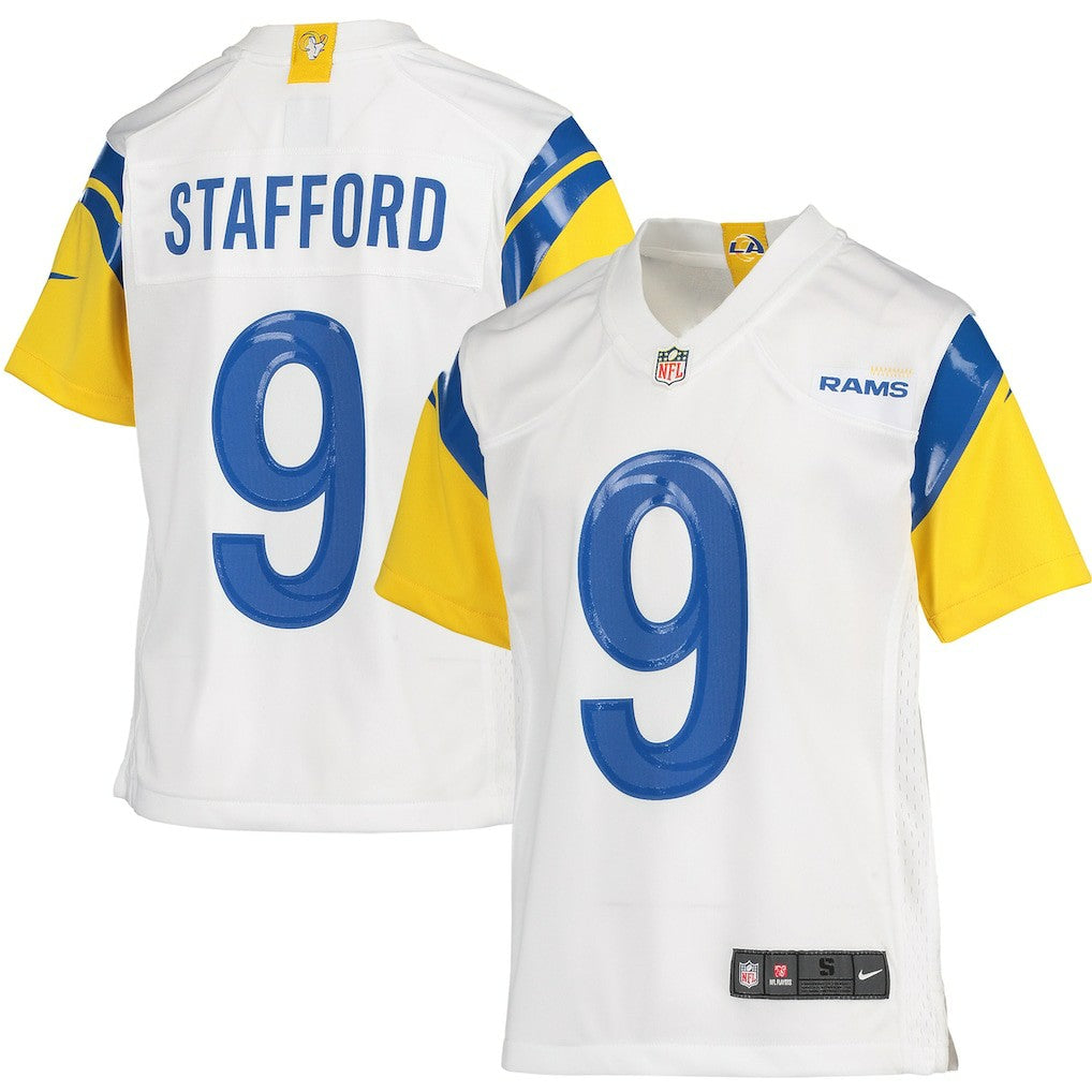 Matthew Stafford Los Angeles Rams Youth Game Jersey - White | Nike outlet