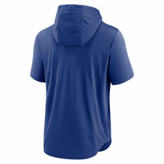Kansas City Royals Lockup Performance Short Sleeve Lightweight Hooded Top - Royal | Nike