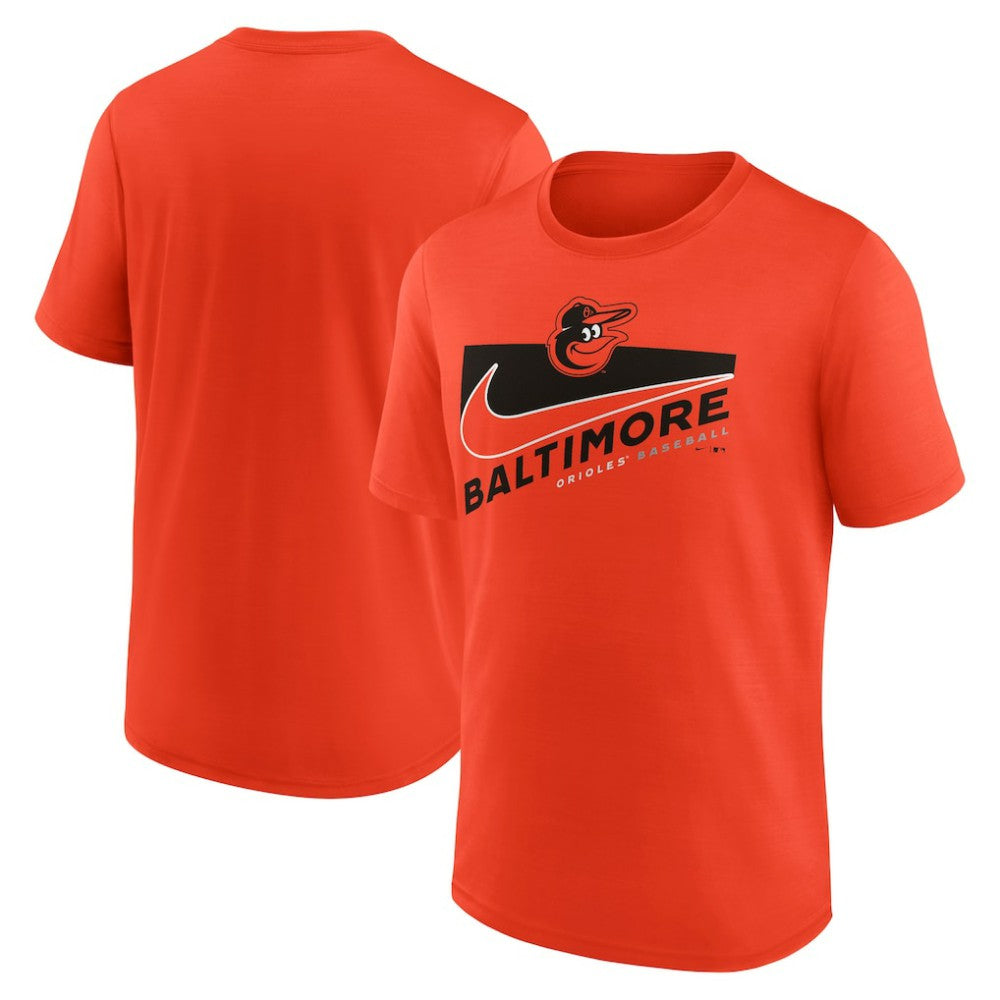 Baltimore Orioles Swoosh Town Performance T-Shirt - Orange | Nike
