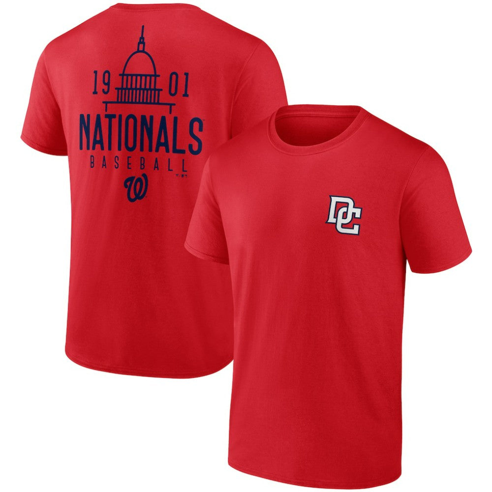 Washington Nationals Iconic Bring It T-Shirt - Red