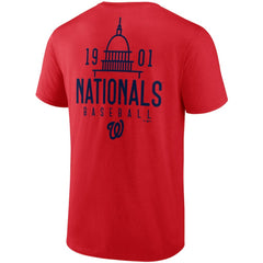 Washington Nationals Iconic Bring It T-Shirt - Red