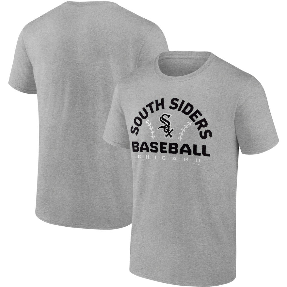Chicago White Sox Iconic Go for Two T-Shirt - Heathered Gray