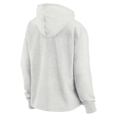 Washington Capitals Fanatics Women's True Classics Legacy Quarter-Zip Hoodie Ash
