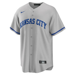 Kansas City Royals Road Replica Team Jersey - Gray | Nike