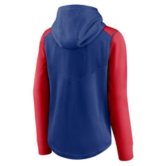 Chicago Cubs Women's Authentic Collection Full-Zip Hoodie - Royal/Red | Nike